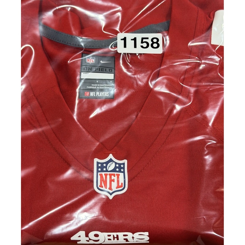 Trey Lance #5 San Francisco 49ers NIKE Football Jersey Women's Size Large NWT - Picture 10 of 10
